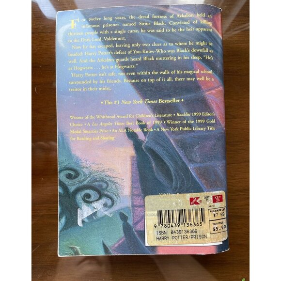 Harry Potter and the Prisoner of Azkaban by J. K. Rowling. Soft Cover. Used - Picture 2 of 3